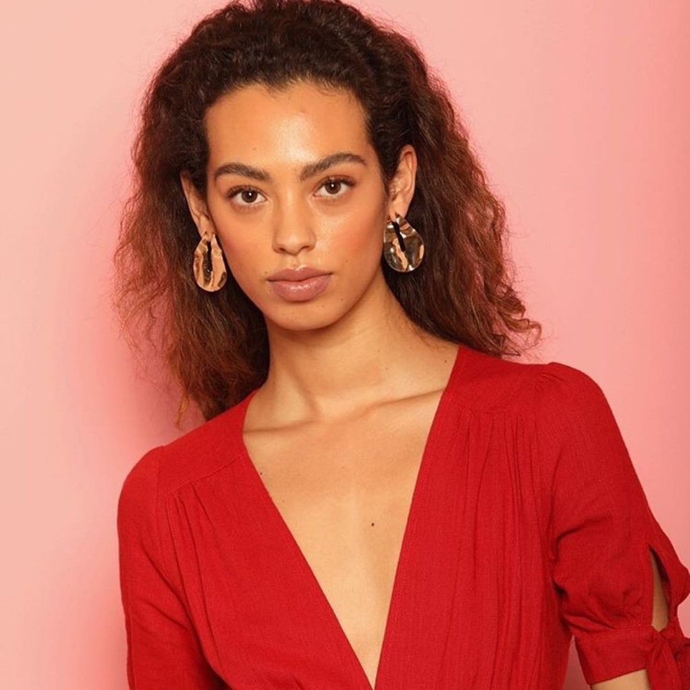 Red romper